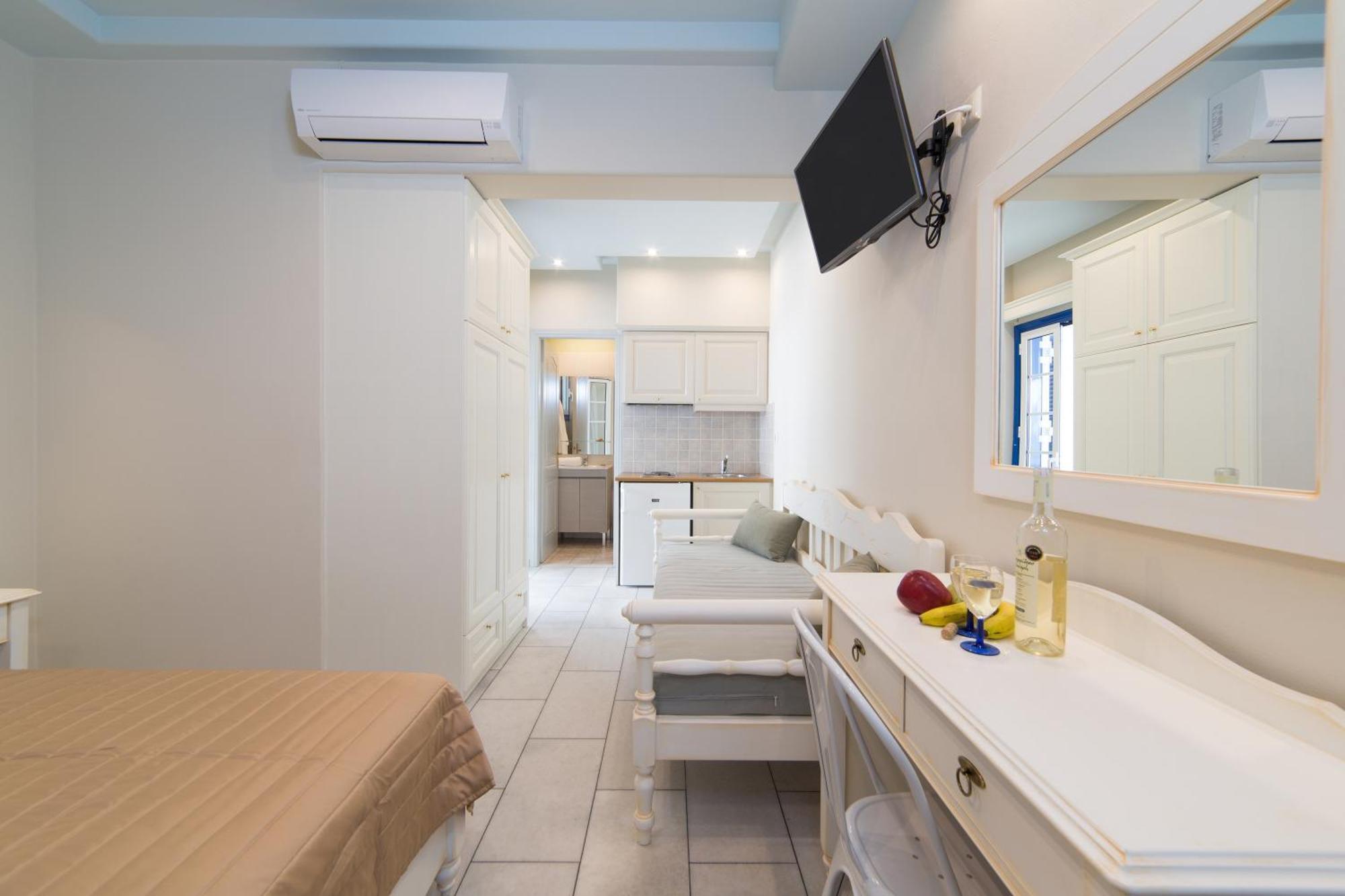 Vasilikos Studios Naxos City Zimmer foto