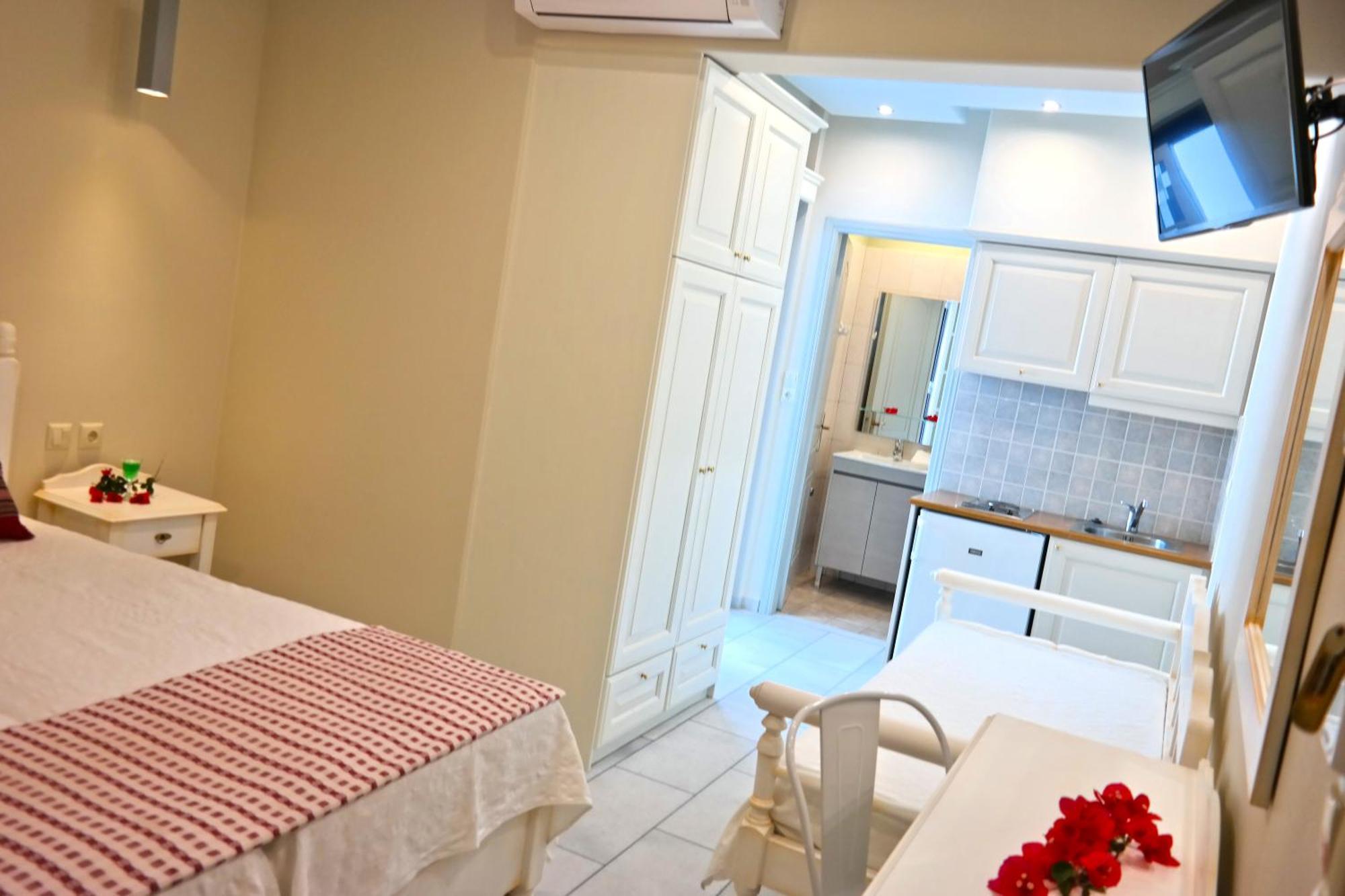 Vasilikos Studios Naxos City Zimmer foto